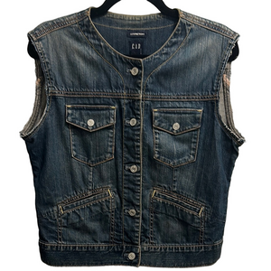 GAP Denim Vest - Blue